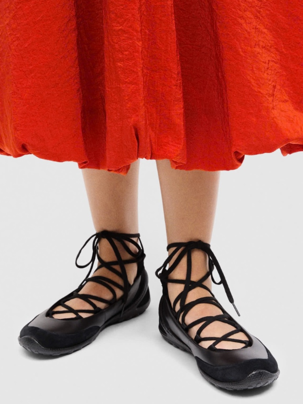 ECCO Biomedical Lite Ballet Leather Sneakers Flats Balletcore 41